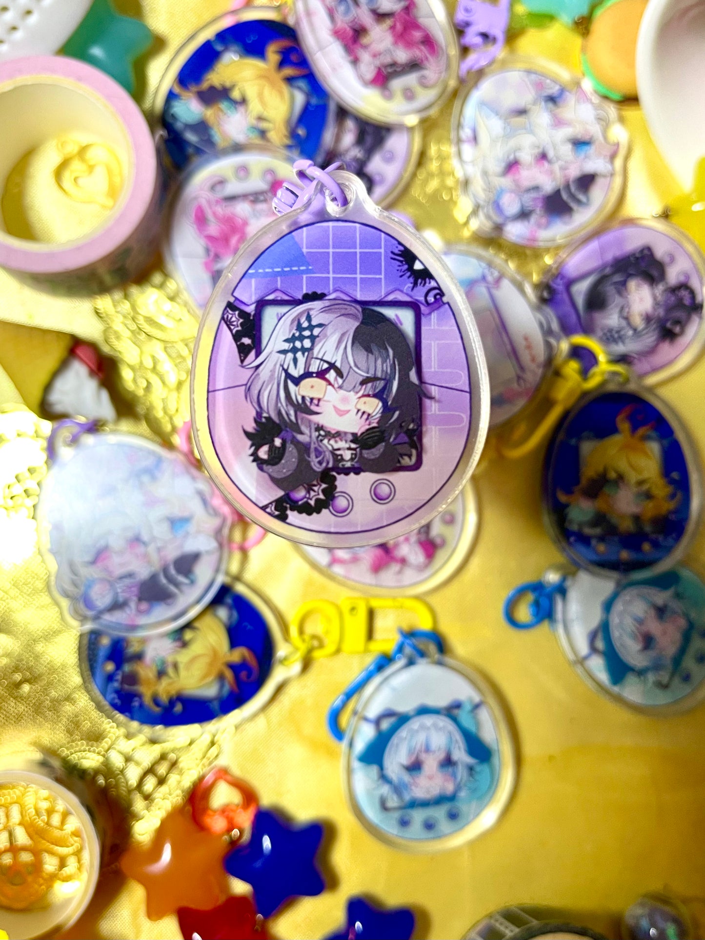LAST CHANCE【3D KEYCHAINS】vtuber tamagotchis redux