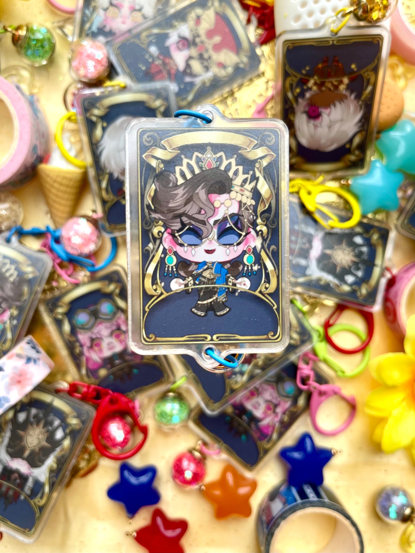 【3D KEYCHAINS】identity v s skins