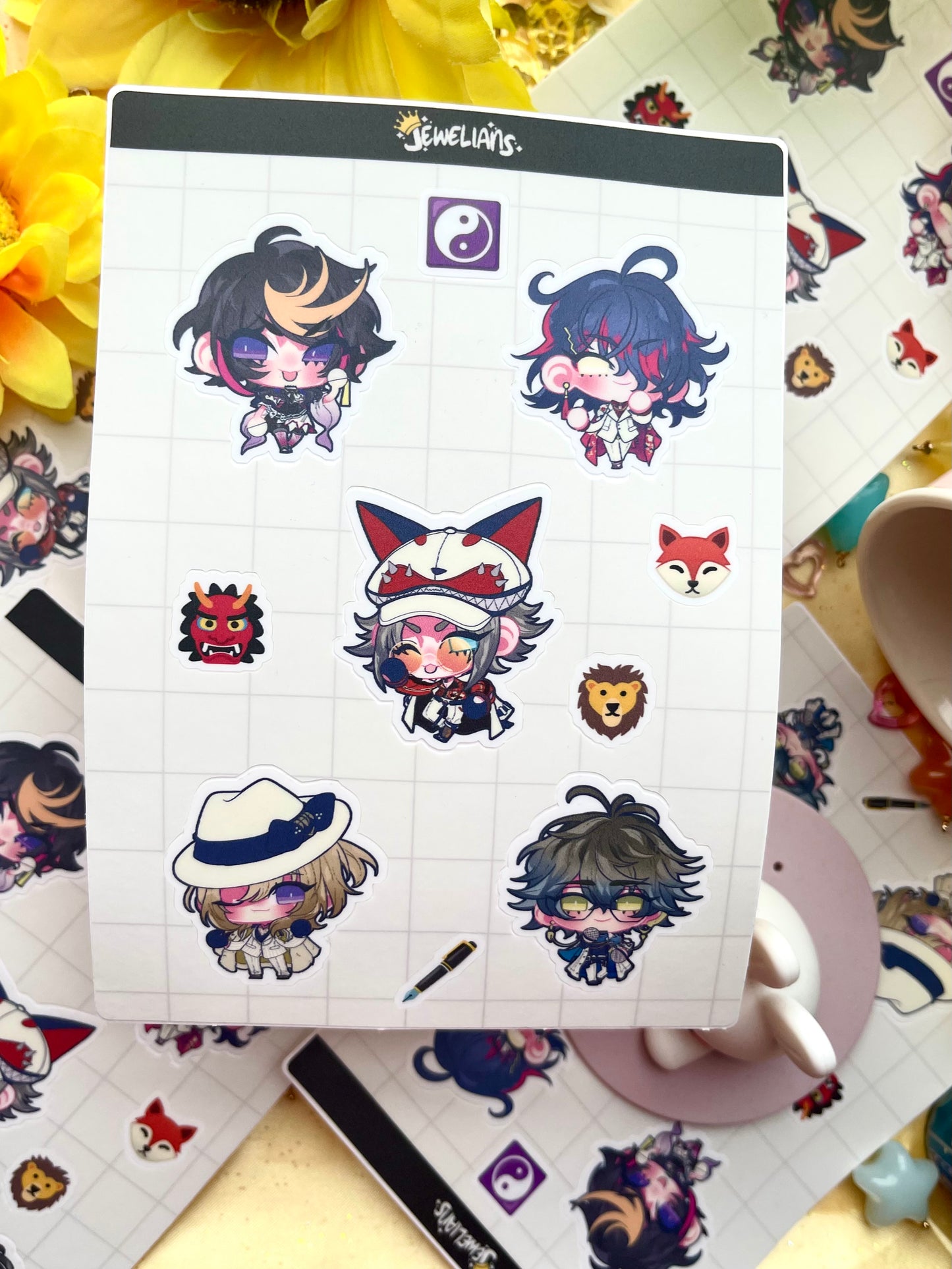 【STICKER SHEET】nijisanji luxiem