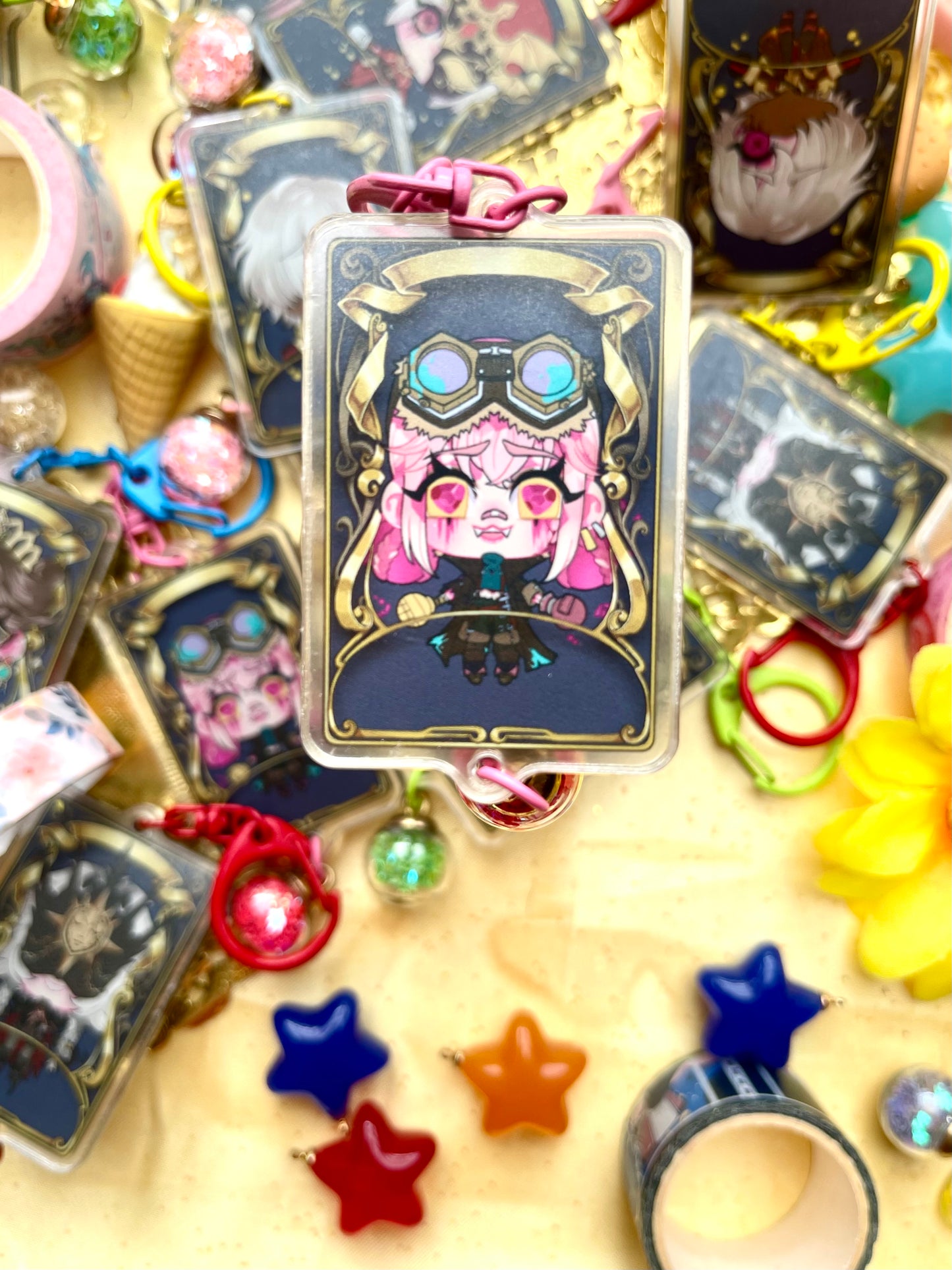 【3D KEYCHAINS】identity v s skins