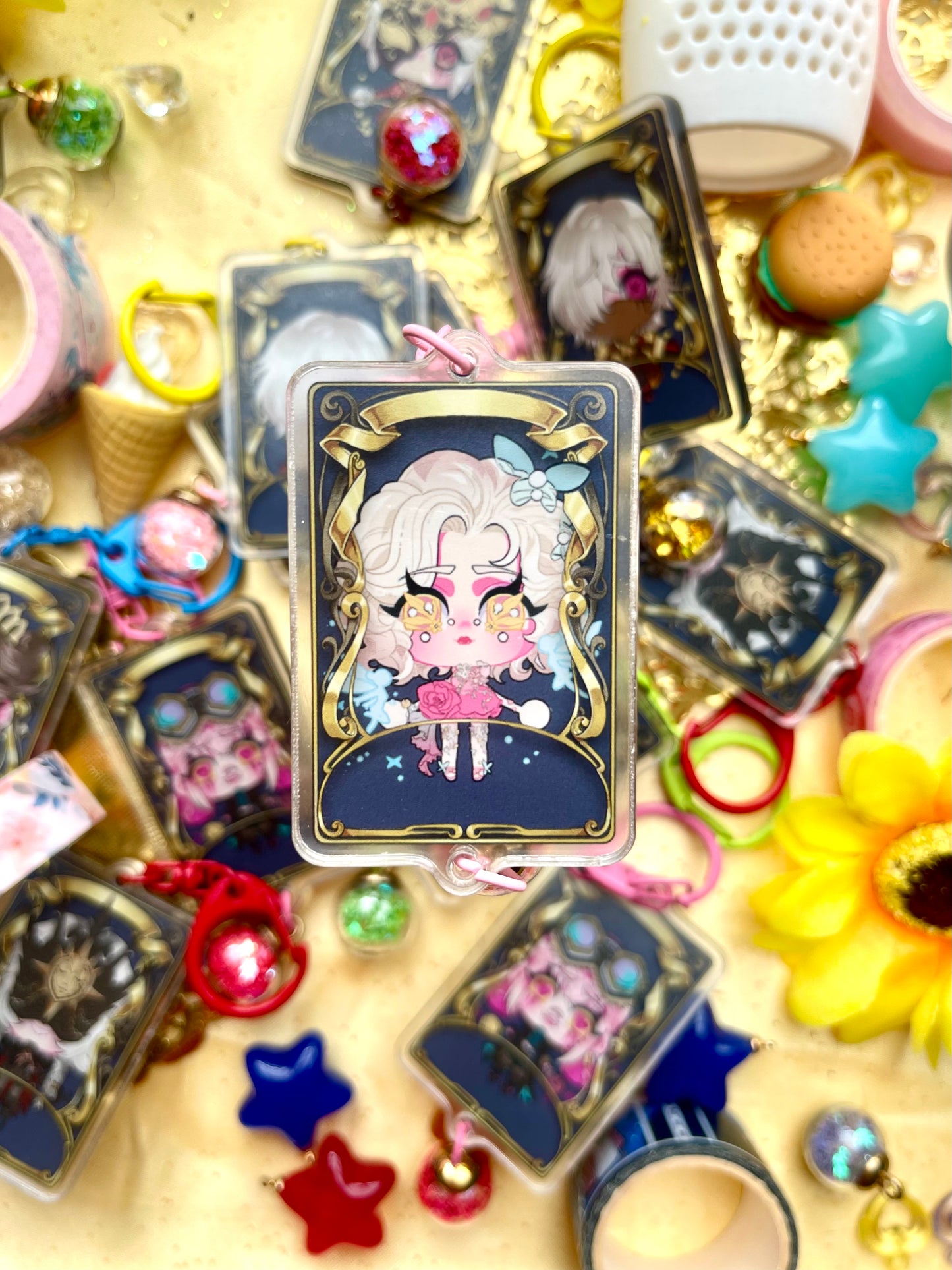 【3D KEYCHAINS】identity v s skins