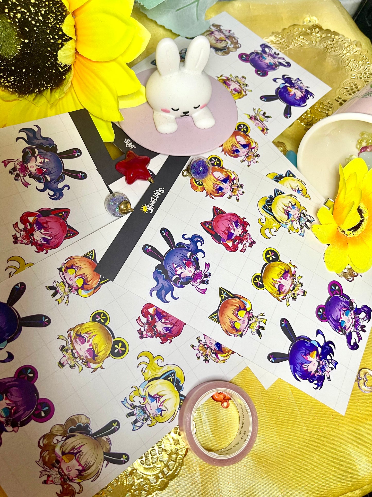 【STICKER SHEET】cyber love live! school idol festival