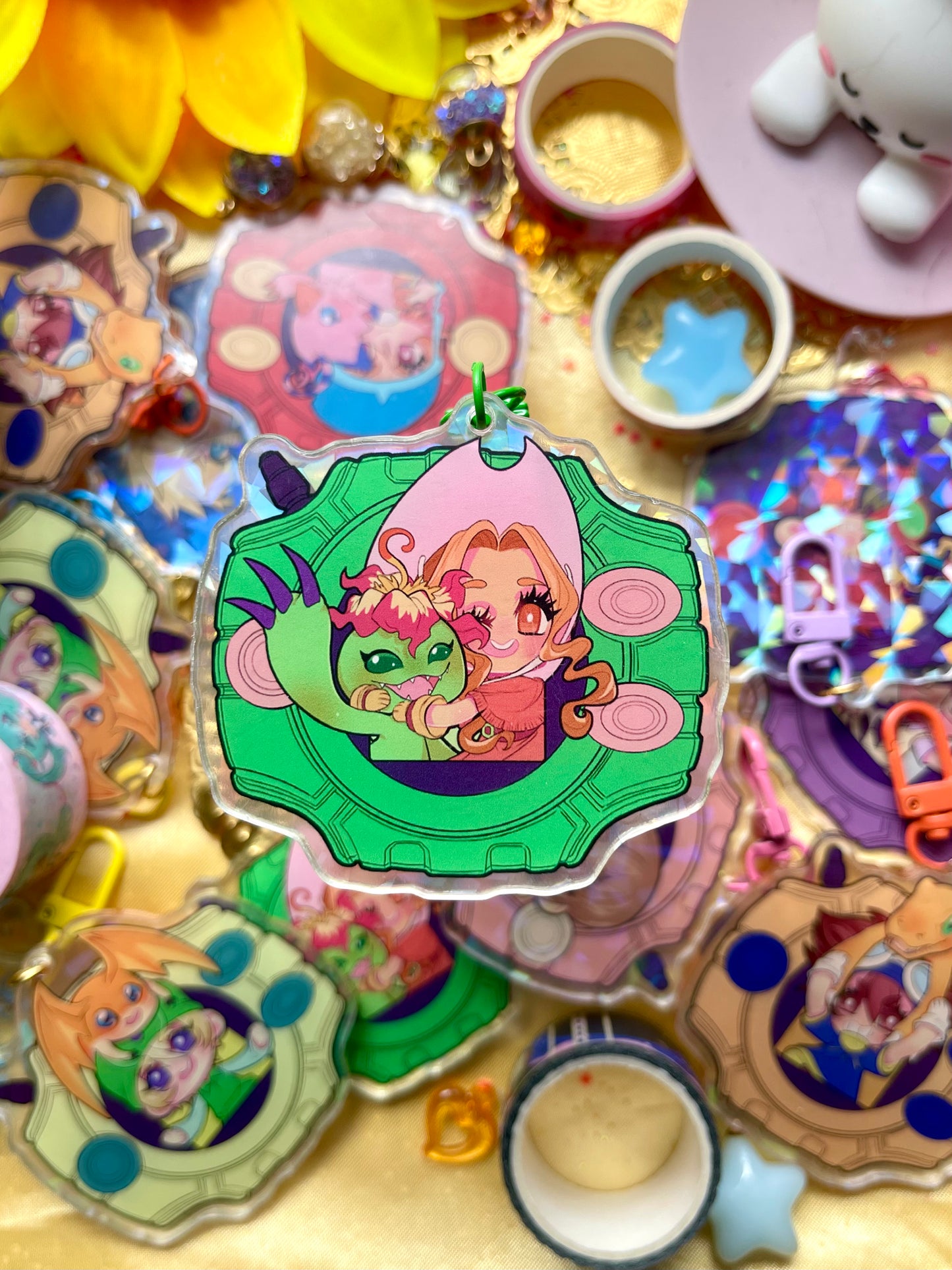 【KEYCHAINS】digimon adventure