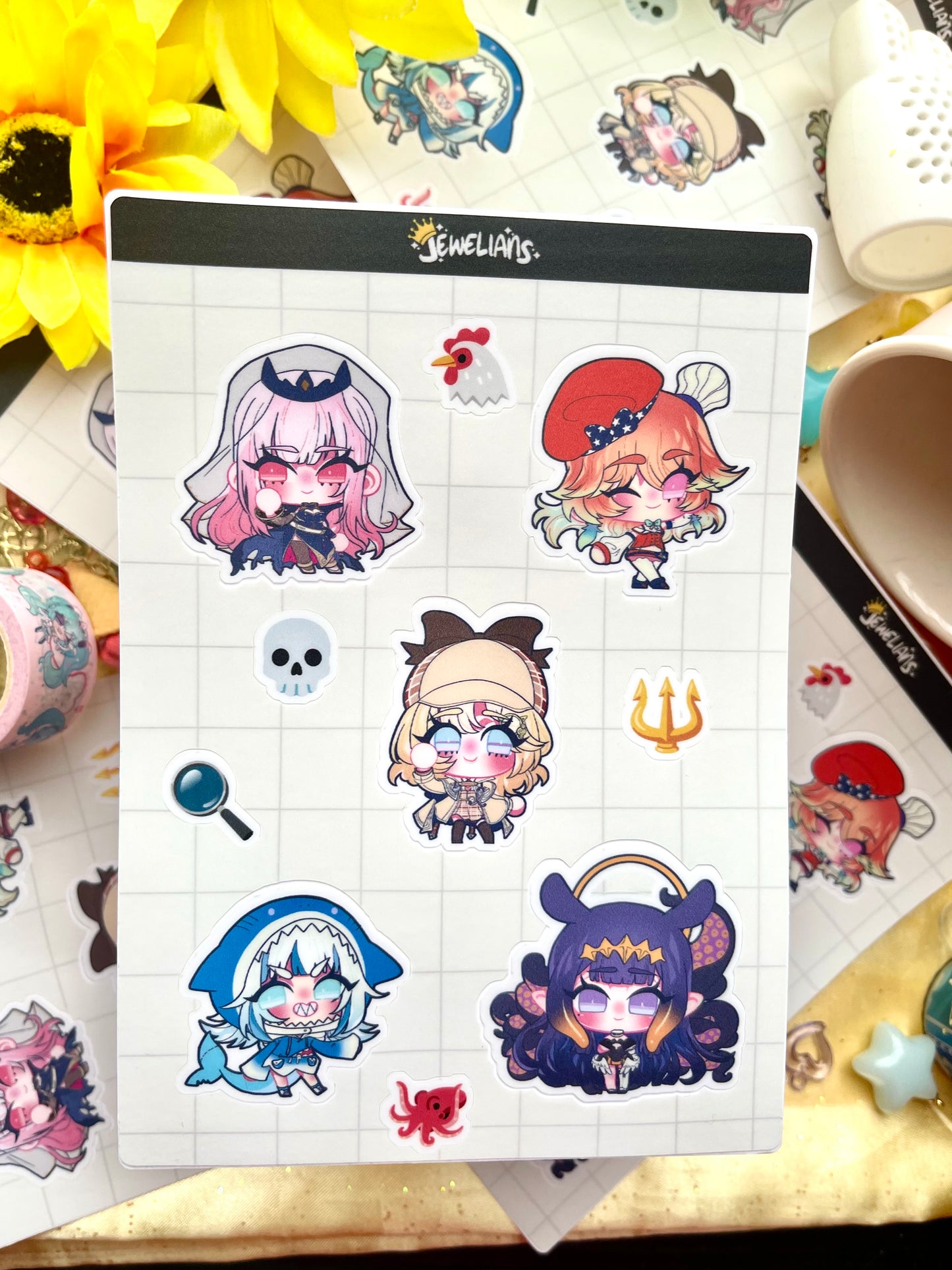 【STICKER SHEET】hololive -myth-