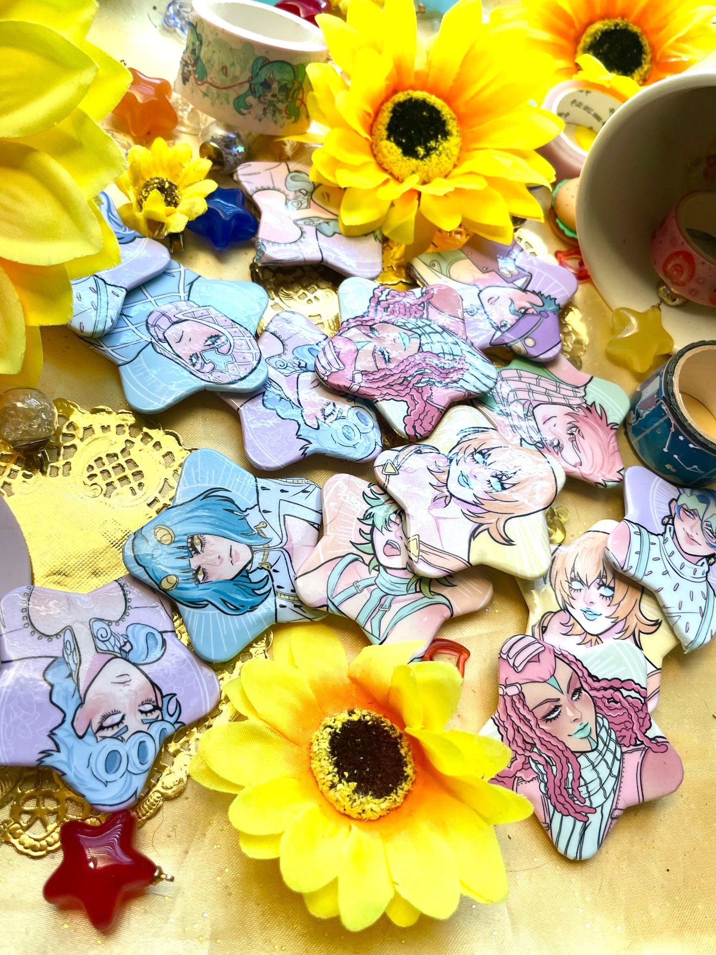 【STAR BUTTONS】jojos bizarre adventure