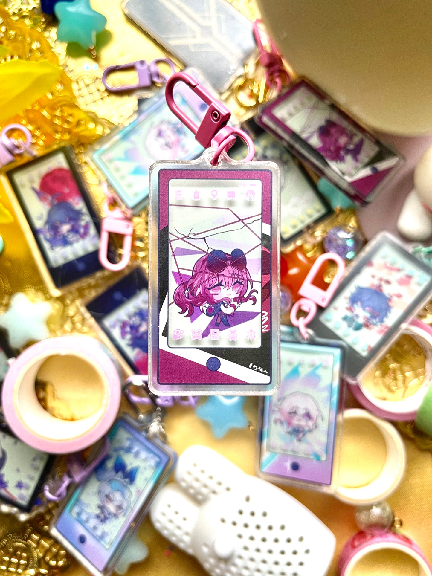 LAST CHANCE【3D KEYCHAINS】honkai star rail phones