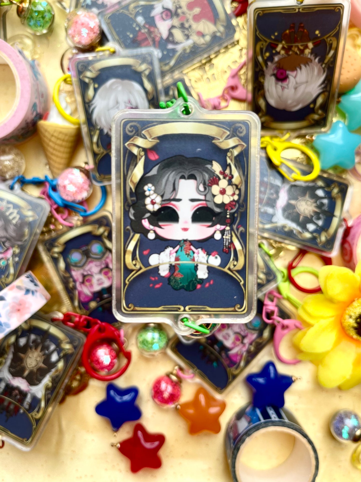 【3D KEYCHAINS】identity v s skins