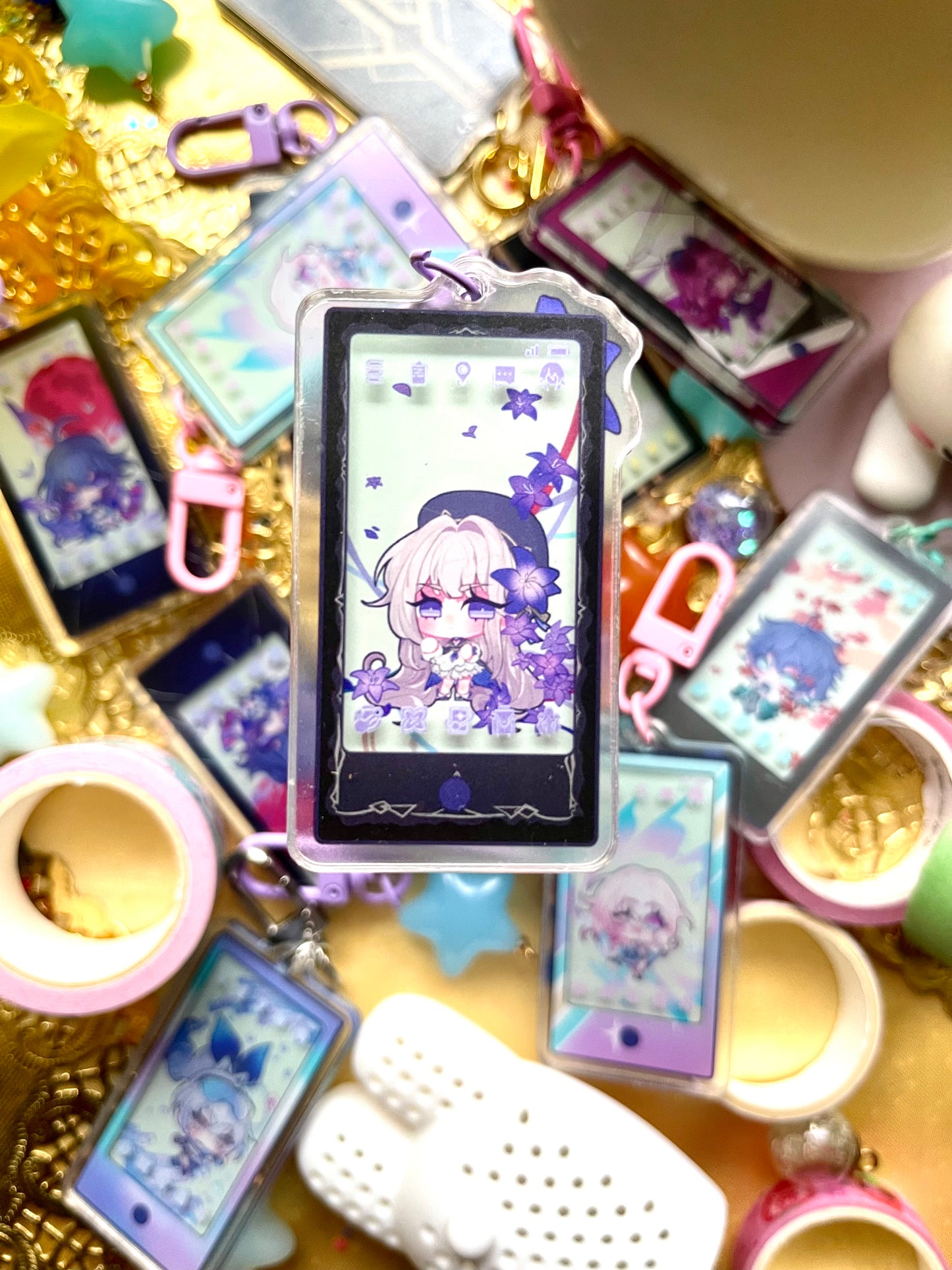 LAST CHANCE【3D KEYCHAINS】honkai star rail phones