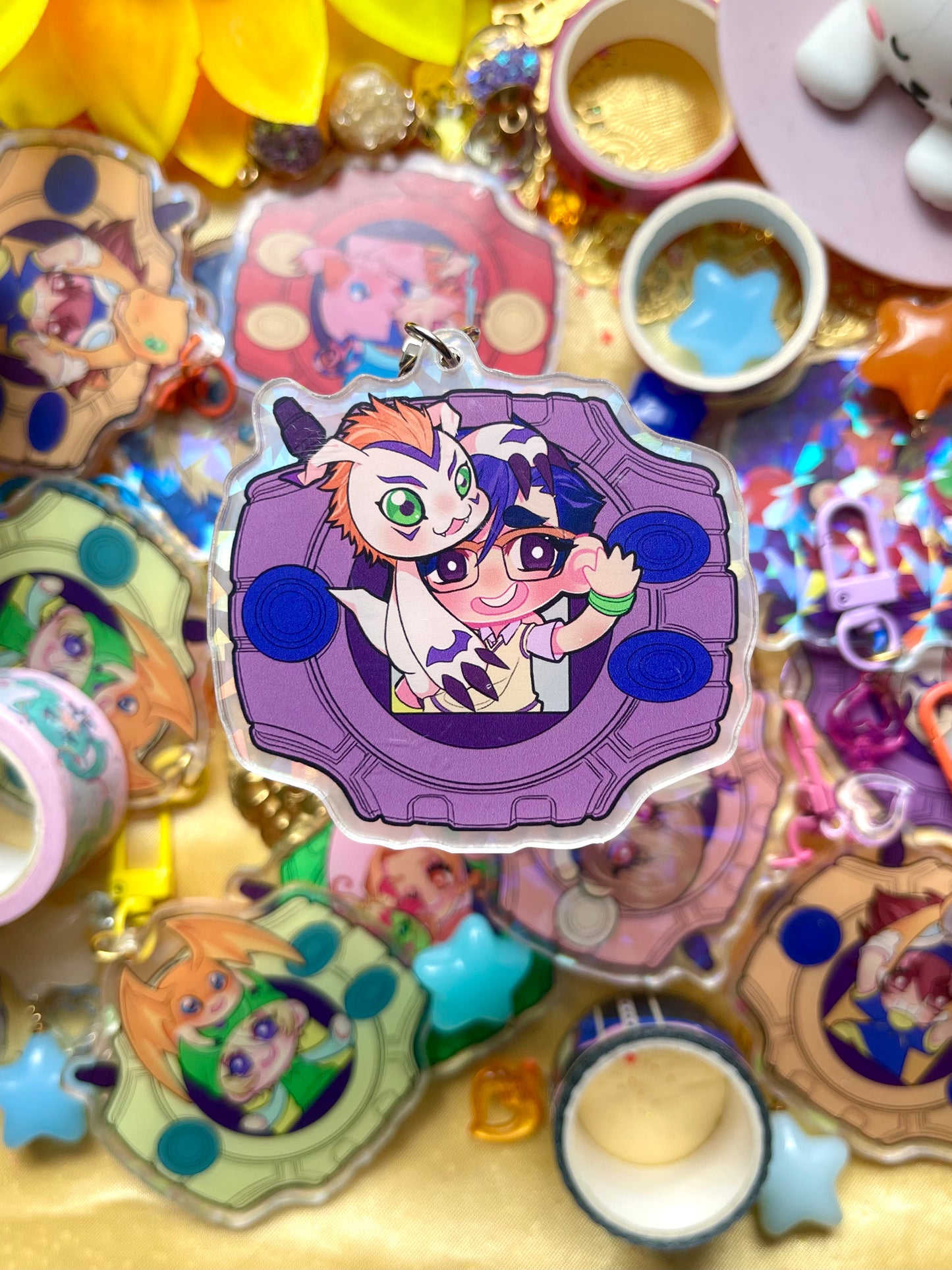 【KEYCHAINS】digimon adventure