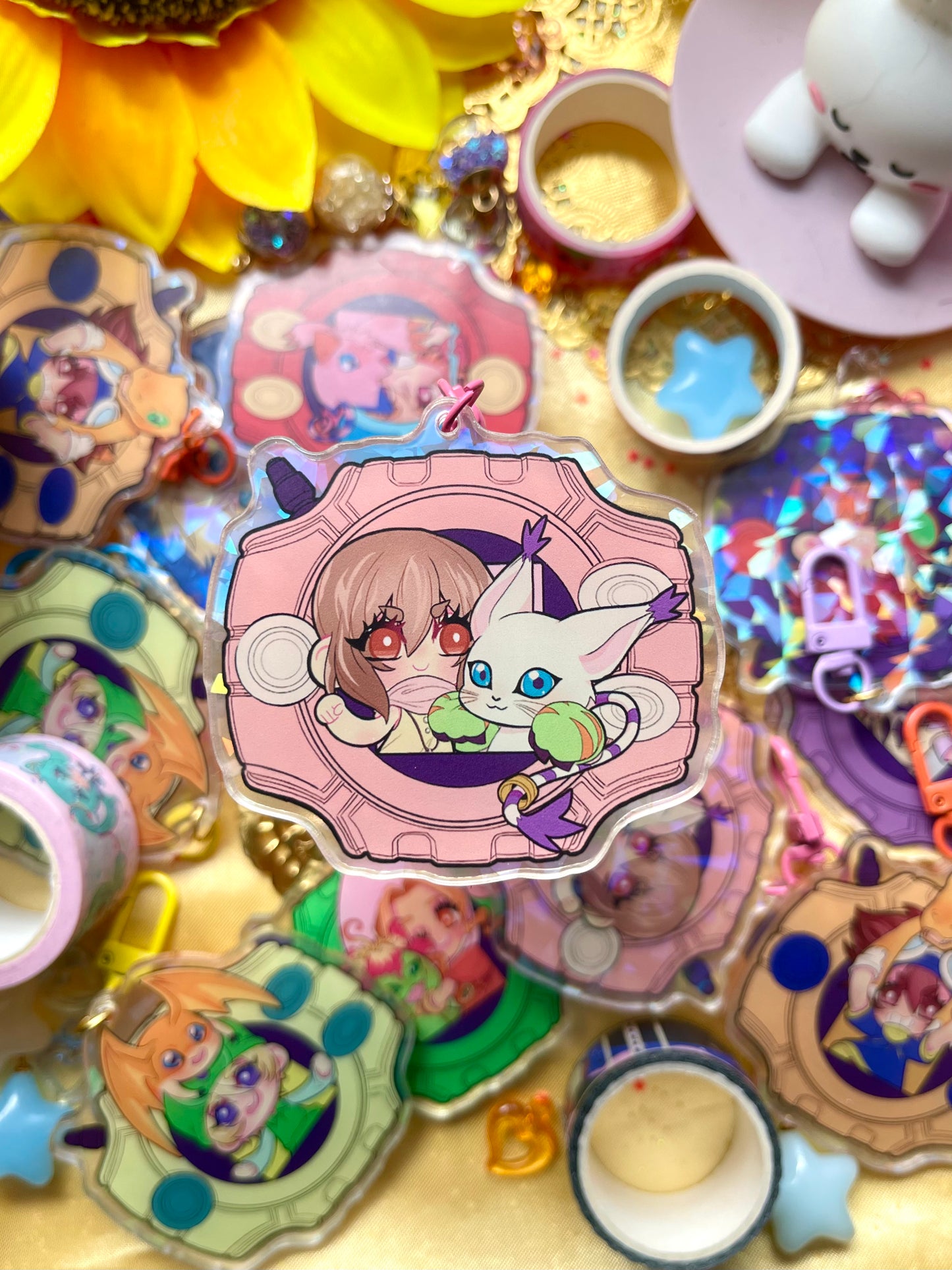 【KEYCHAINS】digimon adventure