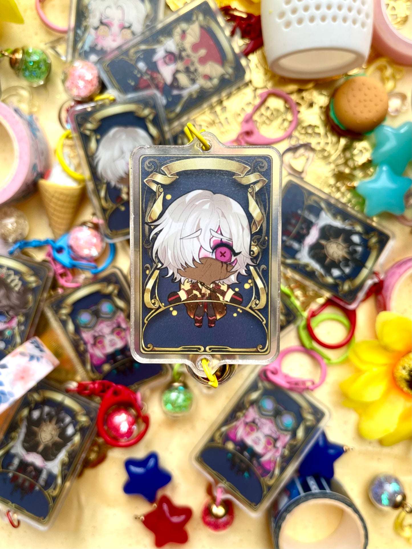 【3D KEYCHAINS】identity v s skins
