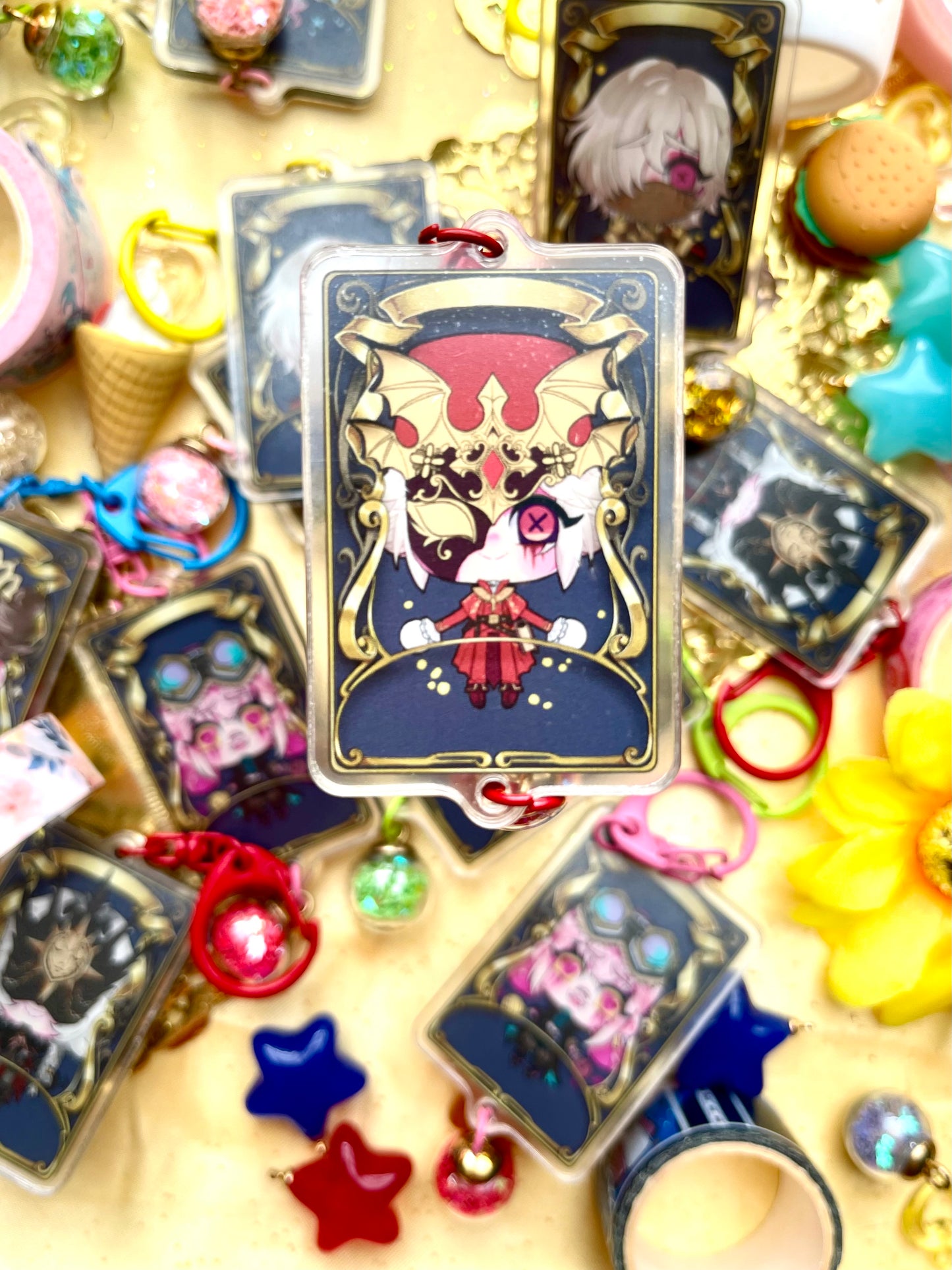 【3D KEYCHAINS】identity v s skins