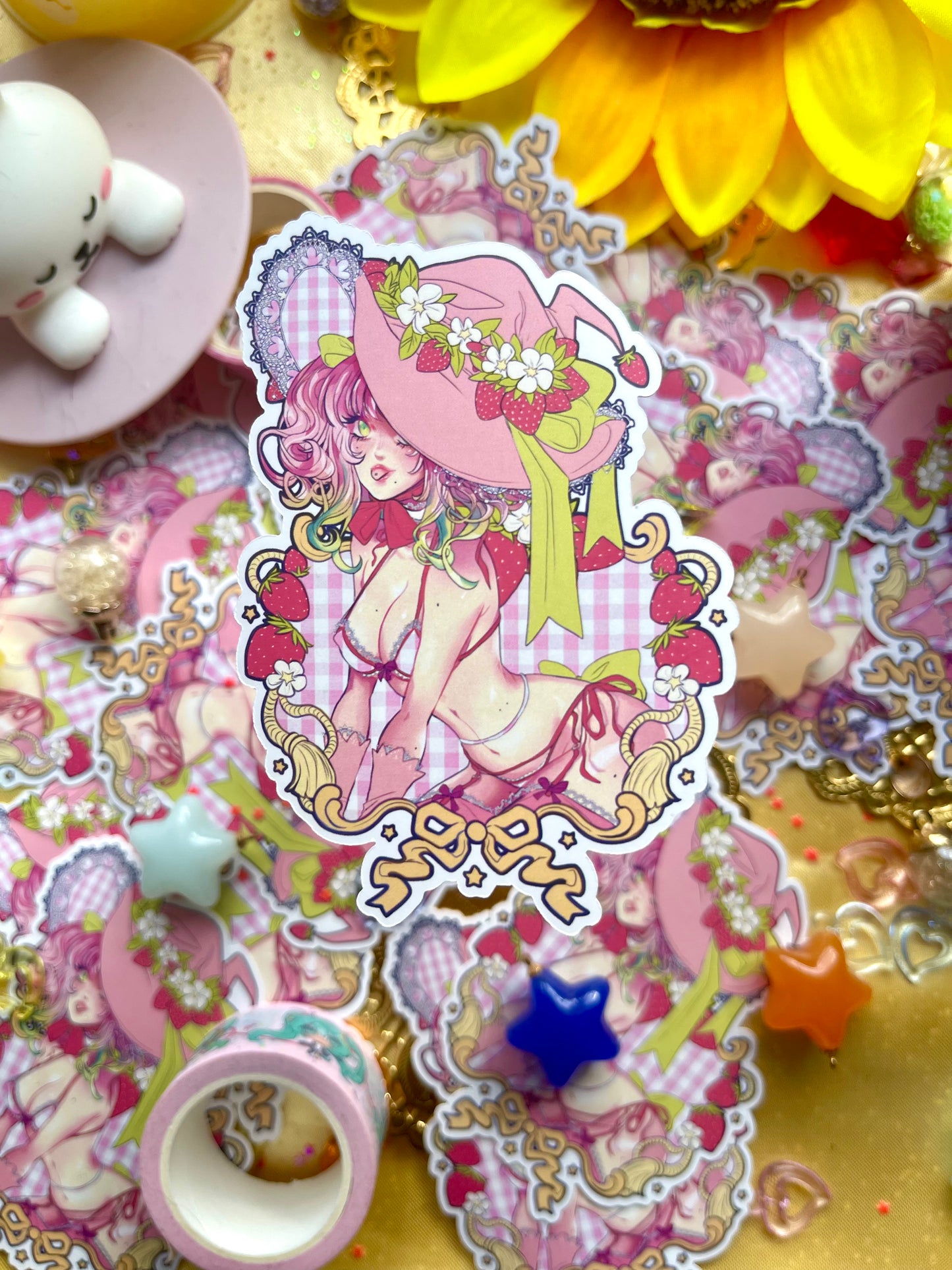 【STICKER】strawberry witch