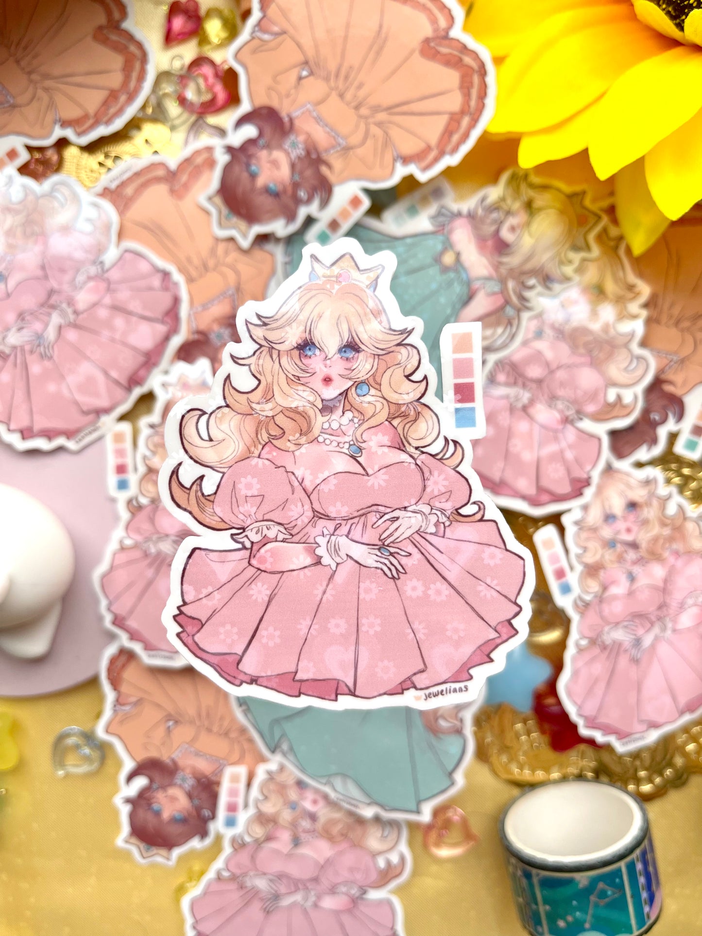 【STICKER】mario princesses