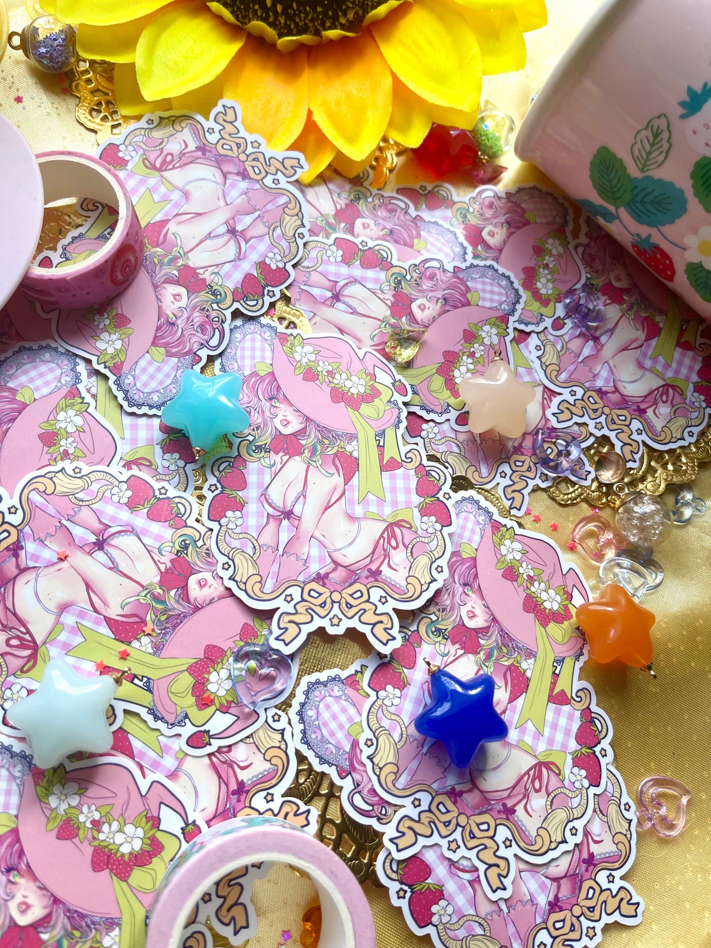 【STICKER】strawberry witch