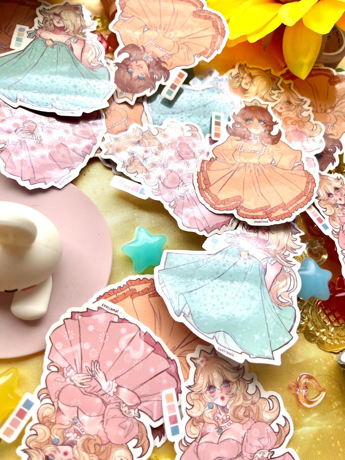 【STICKER】mario princesses