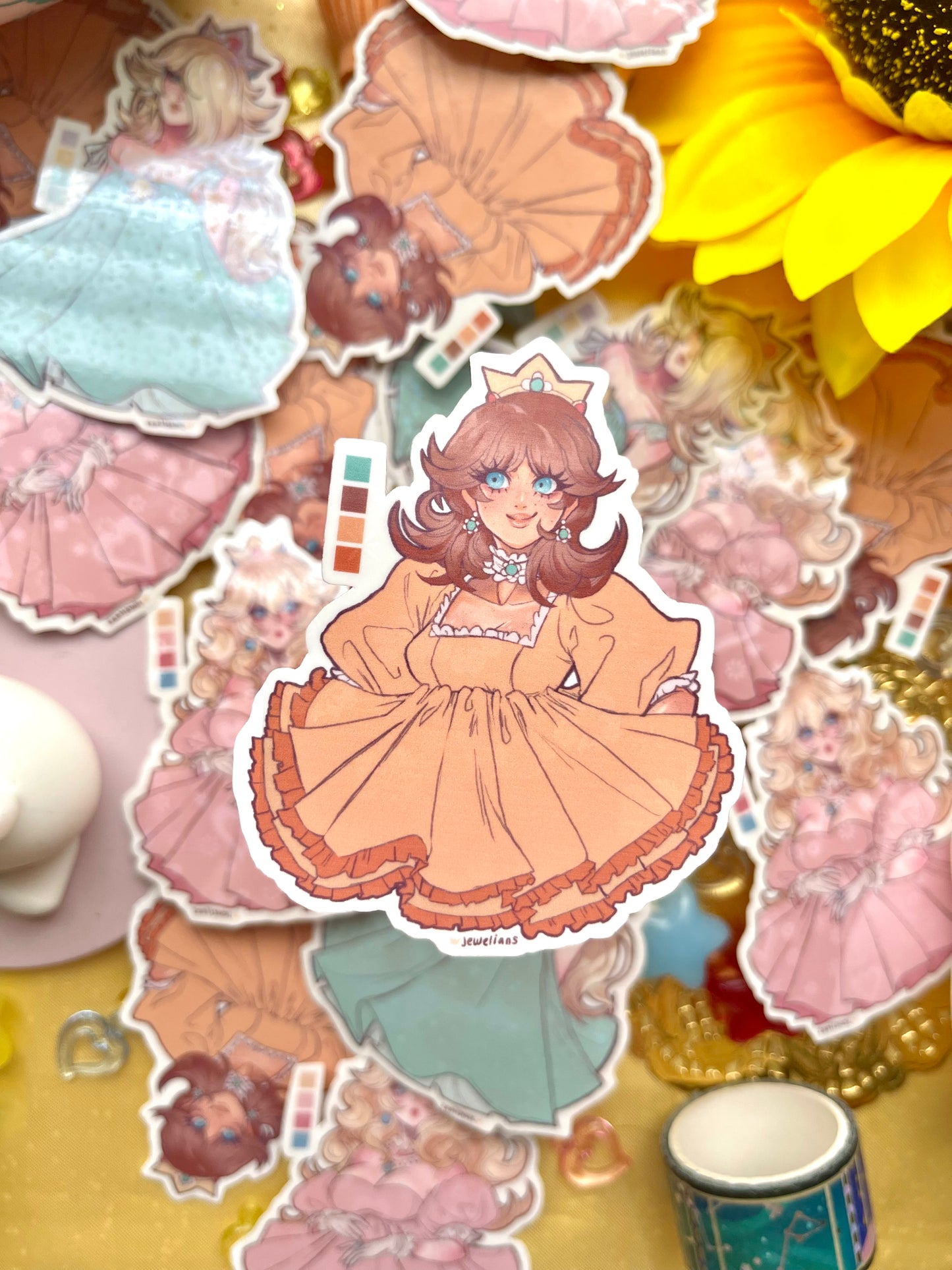 【STICKER】mario princesses