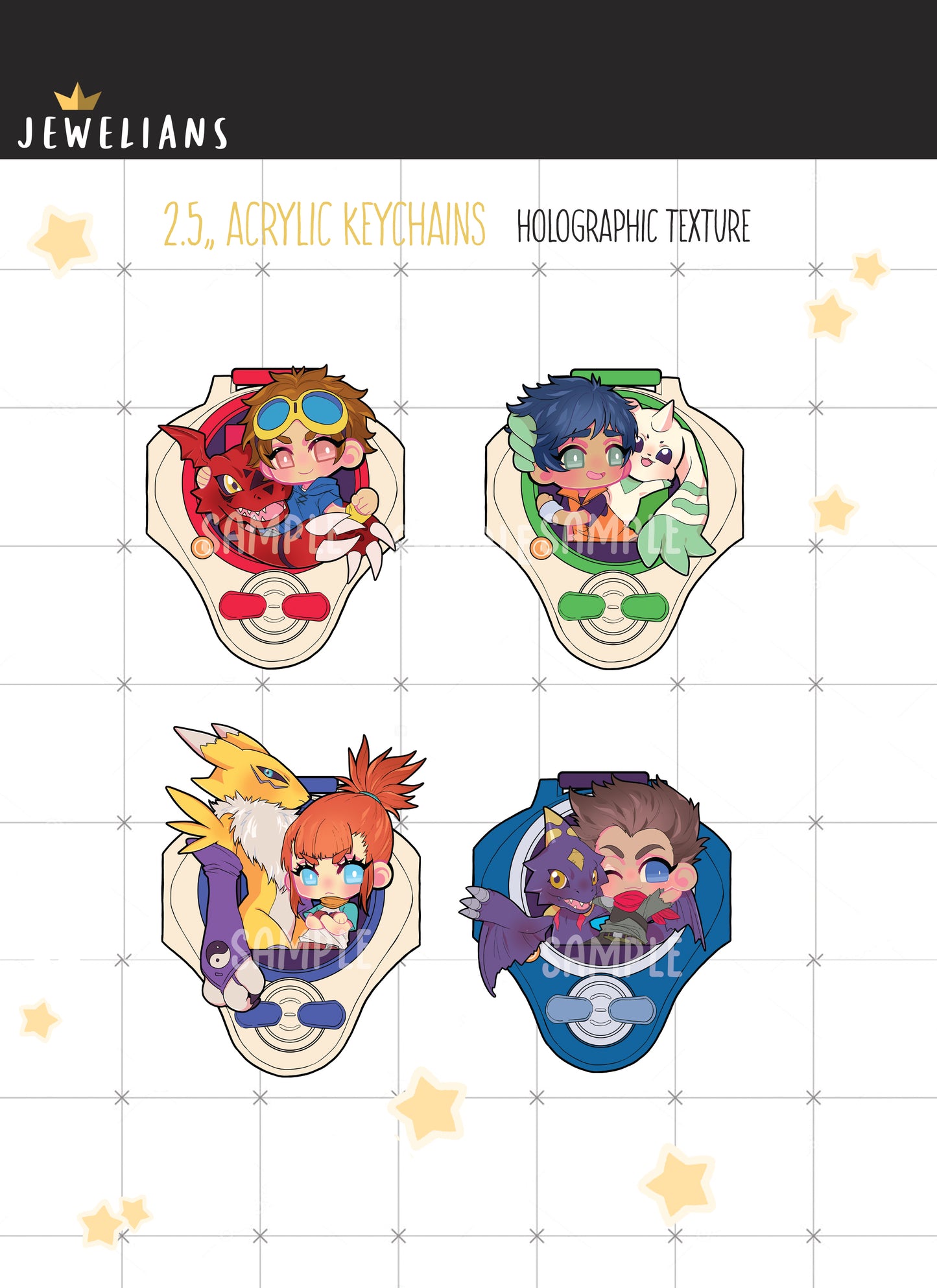 【KEYCHAINS】digimon tamers