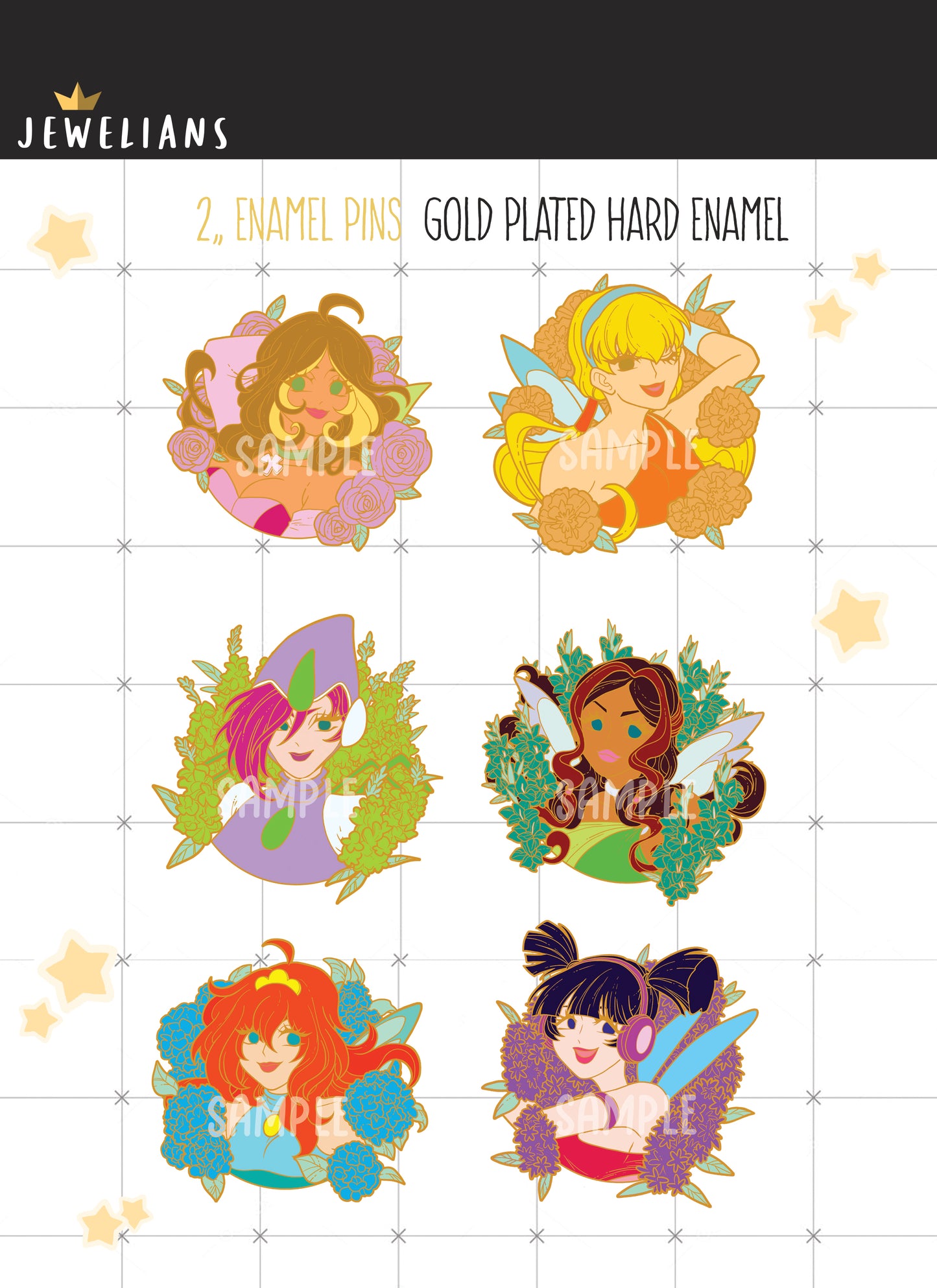 【ENAMEL PINS】winx club