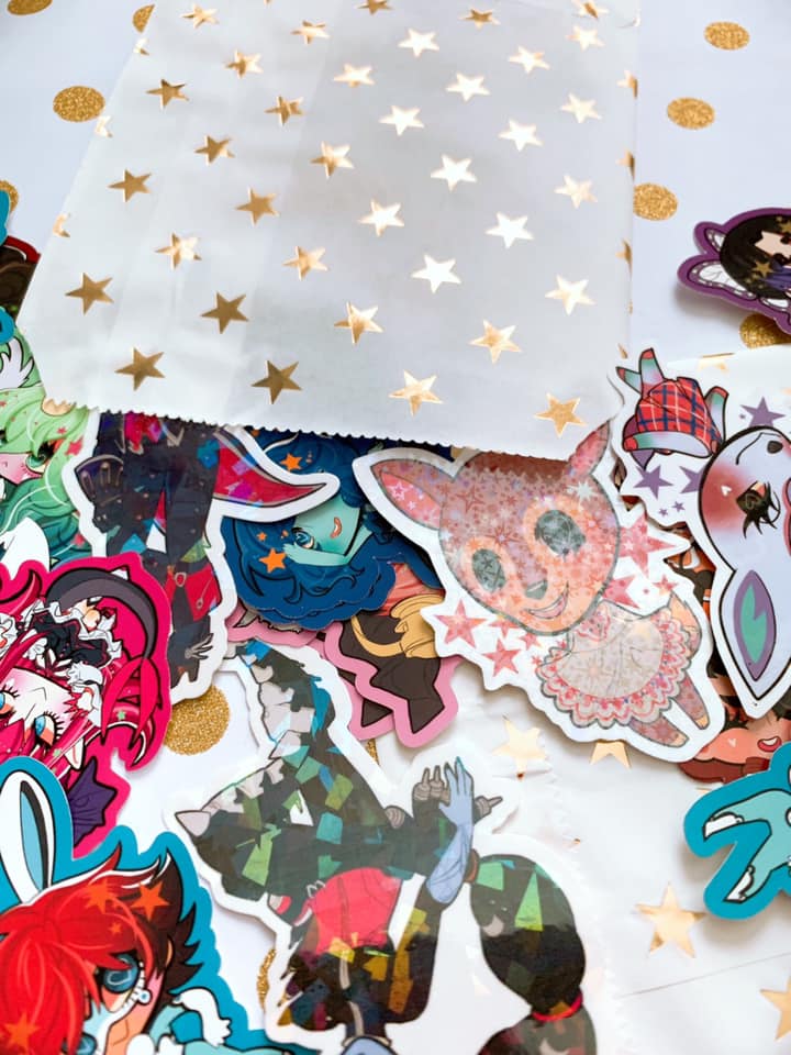 【mystery bags】stickers