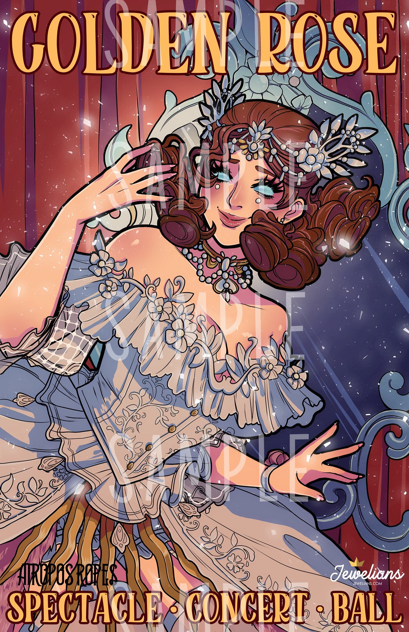 【PRINTS】lady bella