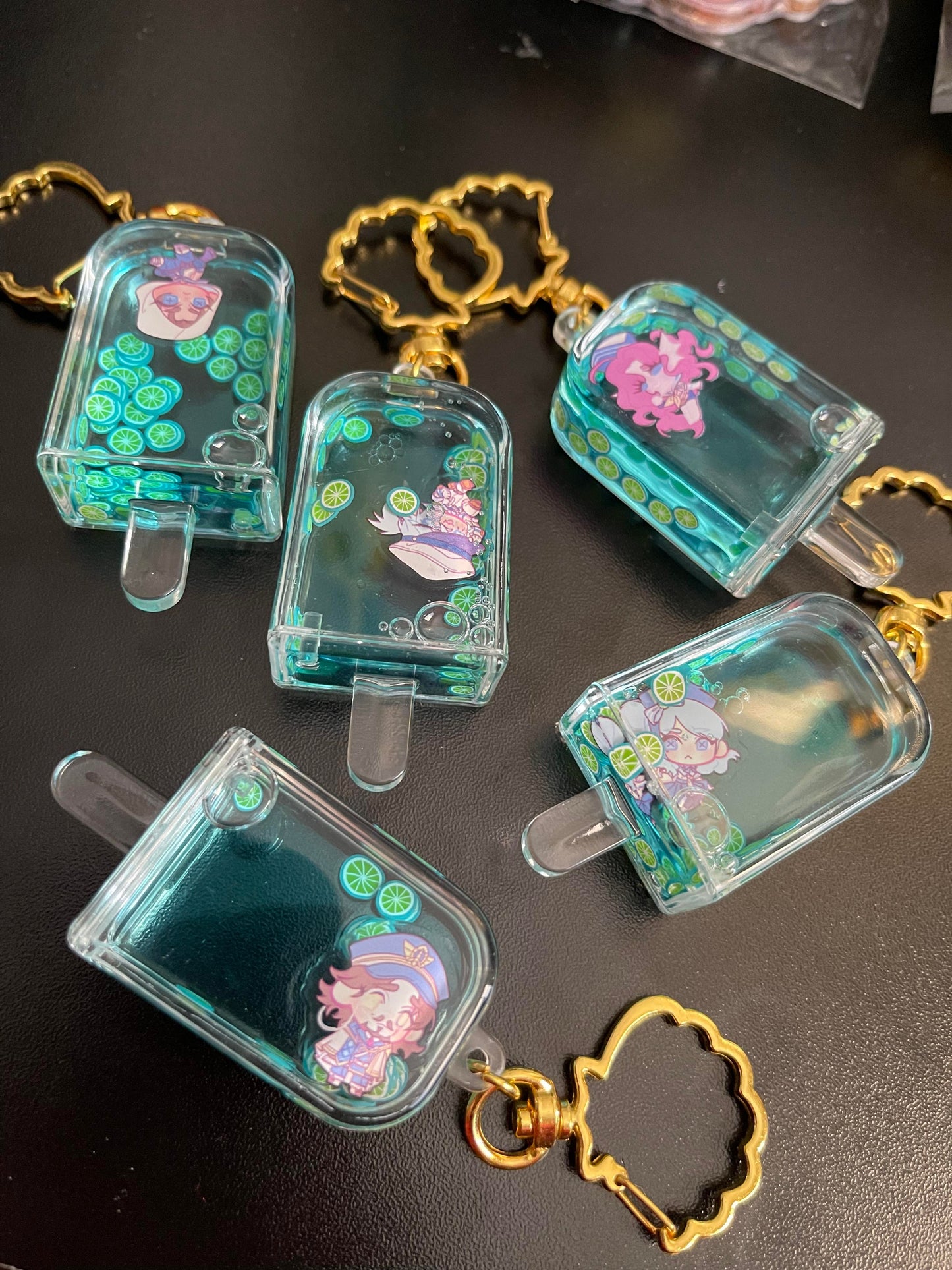 【LIQUID KEYCHAINS】identity v popsicles