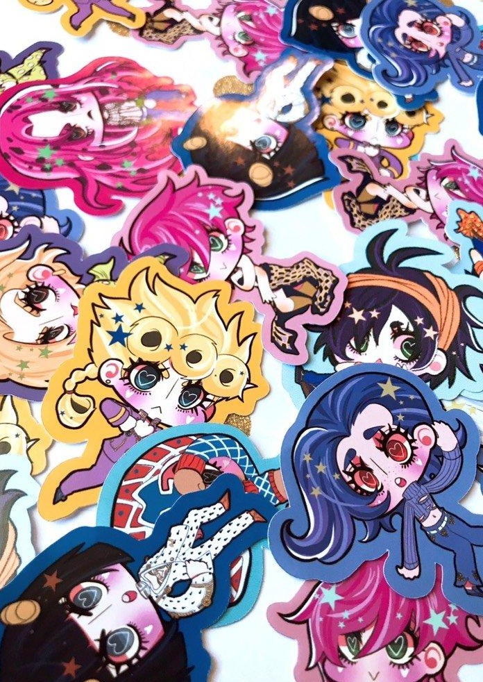 【STICKERS】jojos bizarre adventure: vento aureo