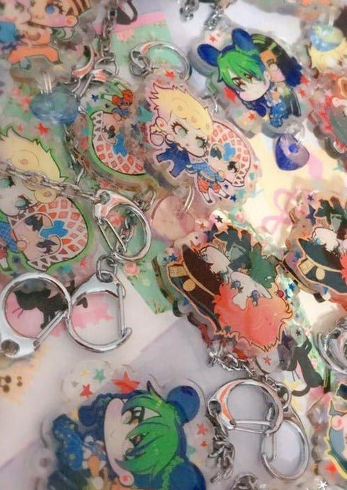 KEYCHAINS】jojos bizarre adventure – jewelians