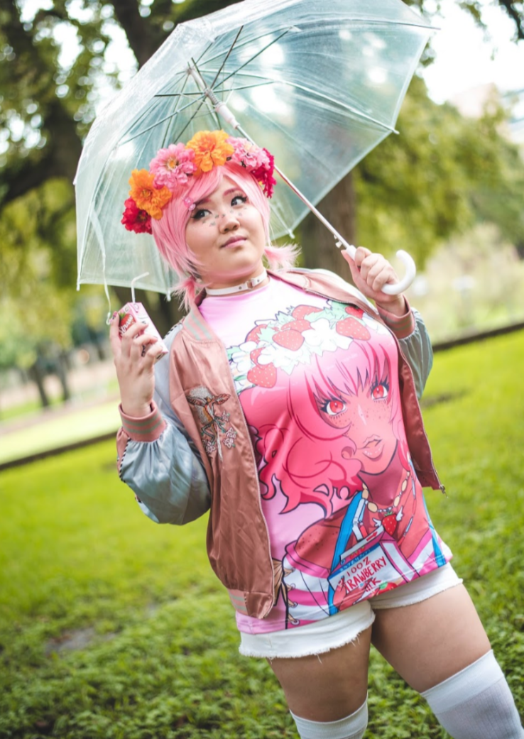 LAST CHANCE【APPAREL】strawberry girl shirt