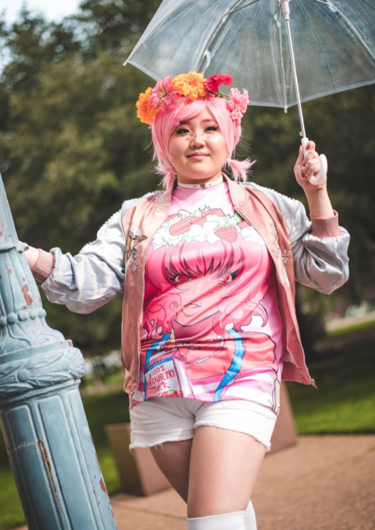 LAST CHANCE【APPAREL】strawberry girl shirt