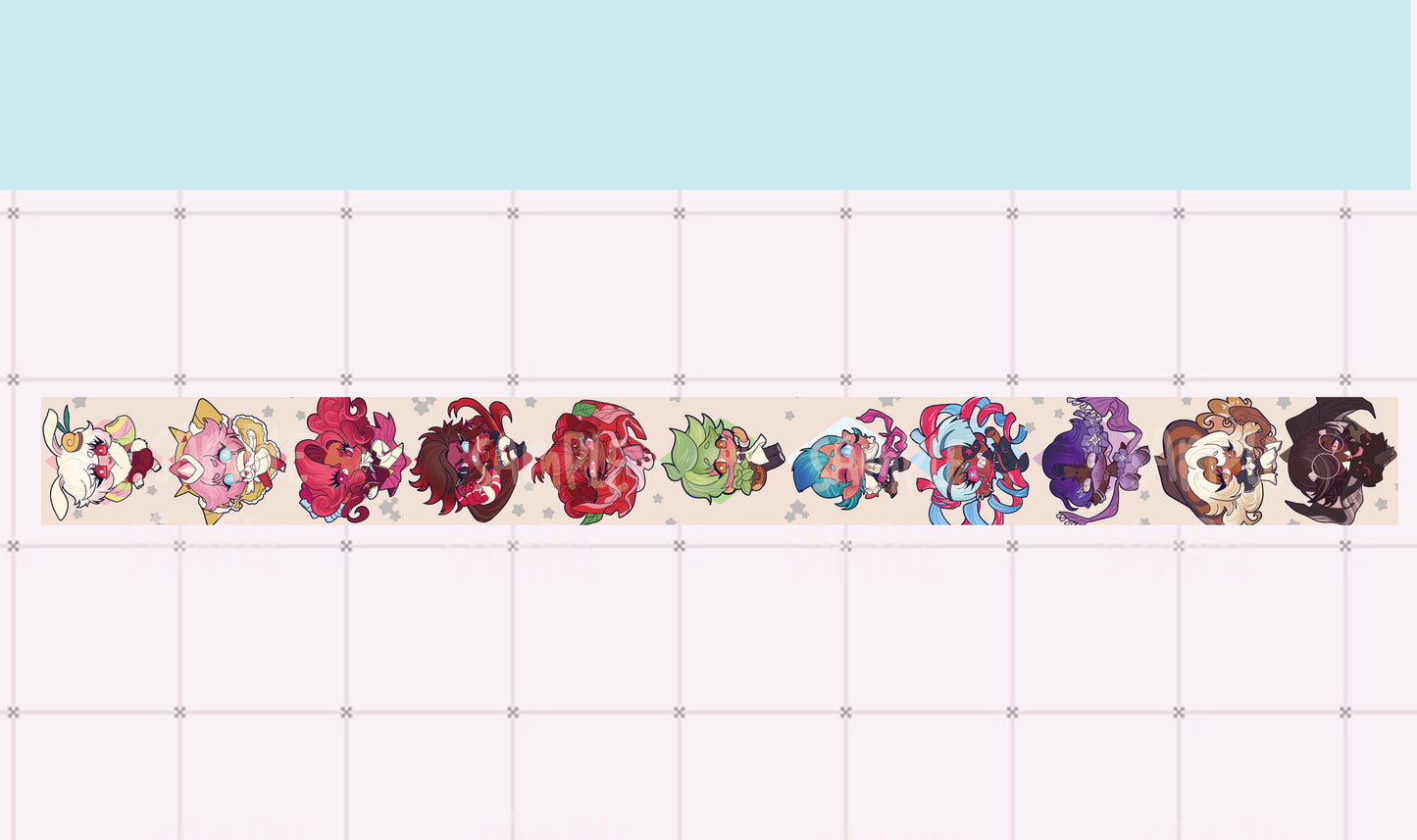 【WASHI TAPE】cookie run kingdom