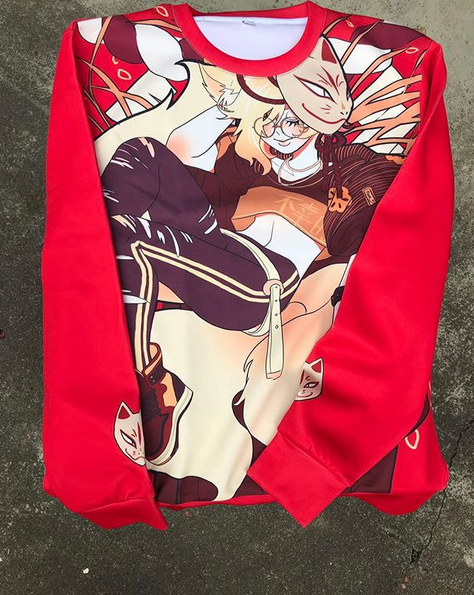 LAST CHANCE【APPAREL】red fox sweater