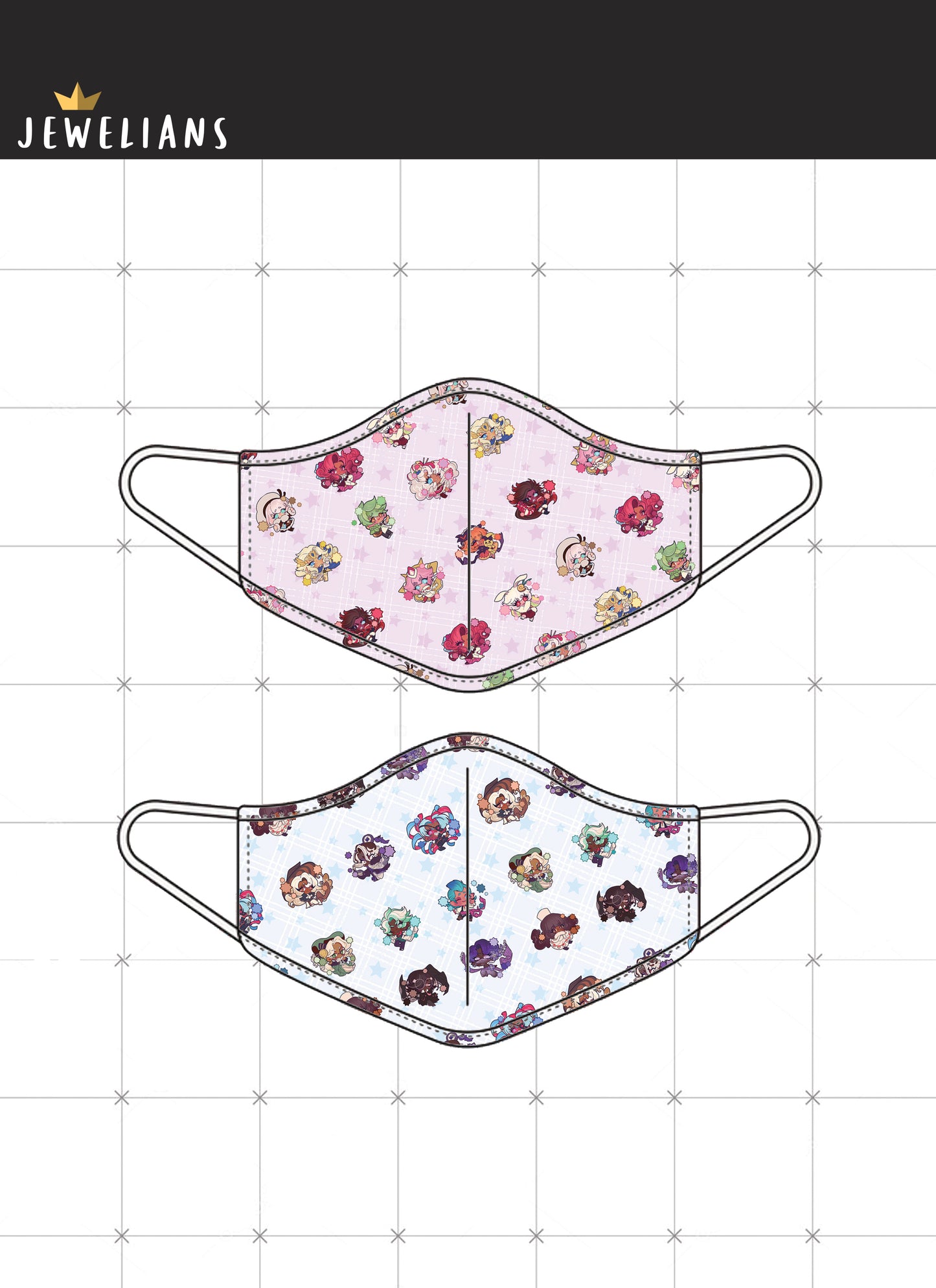 【FACE MASKS】cookie run kingdom