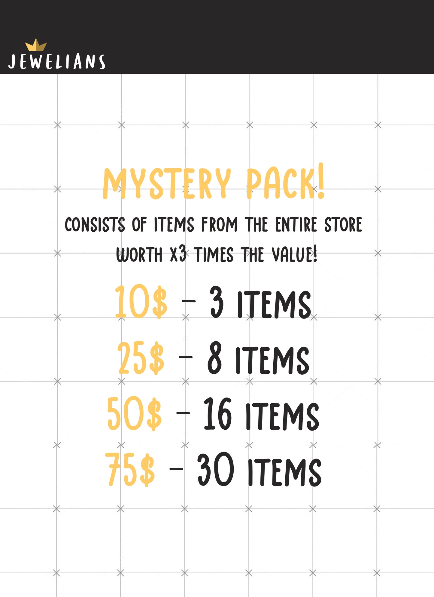 【MYSTERY PACK】blind bundles