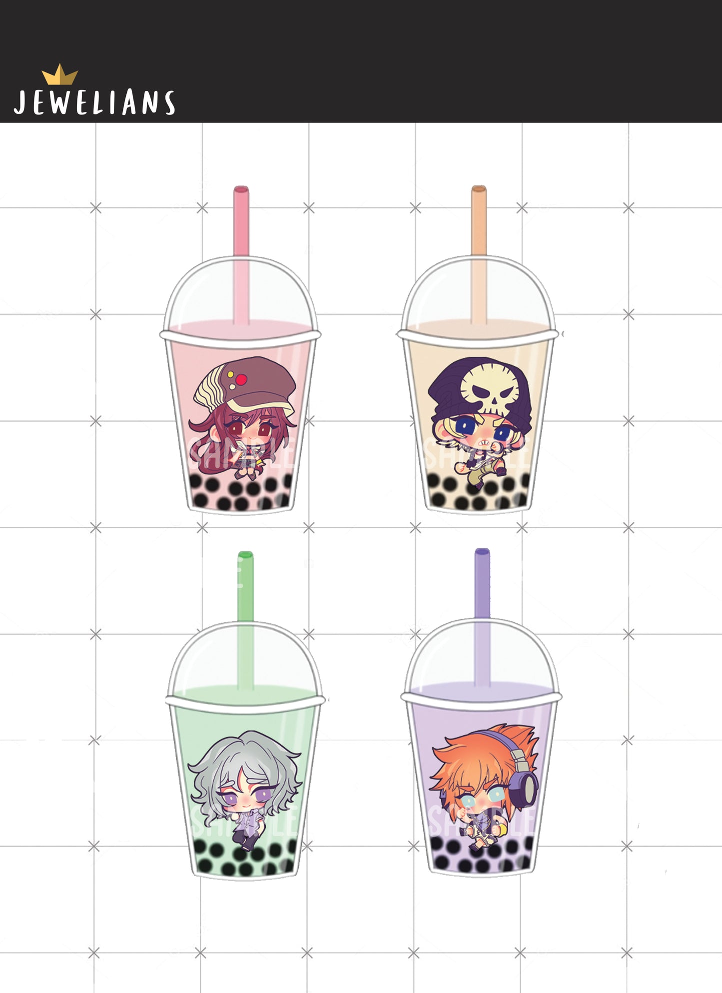 【LIQUID KEYCHAINS】the world ends with you