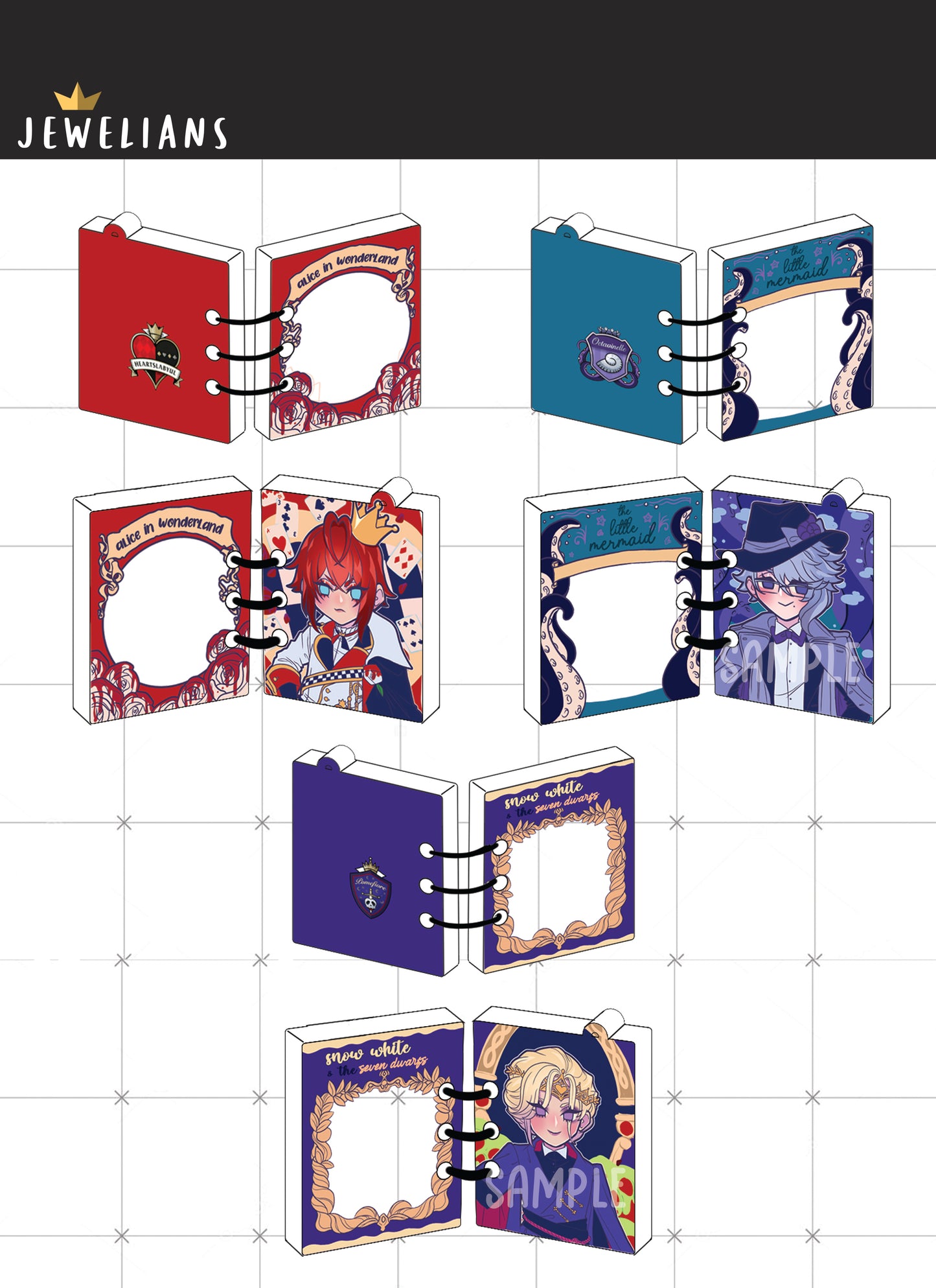 【KEYCHAINS】twisted wonderland books