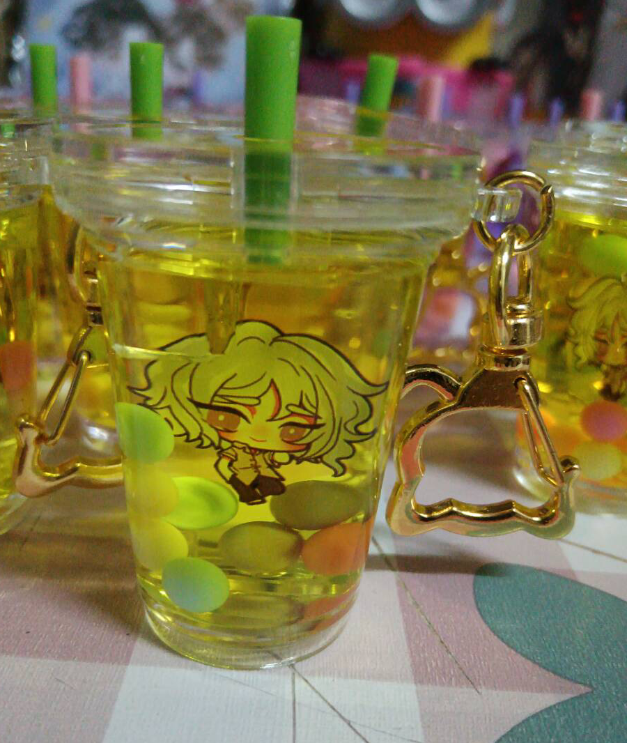 【LIQUID KEYCHAINS】the world ends with you