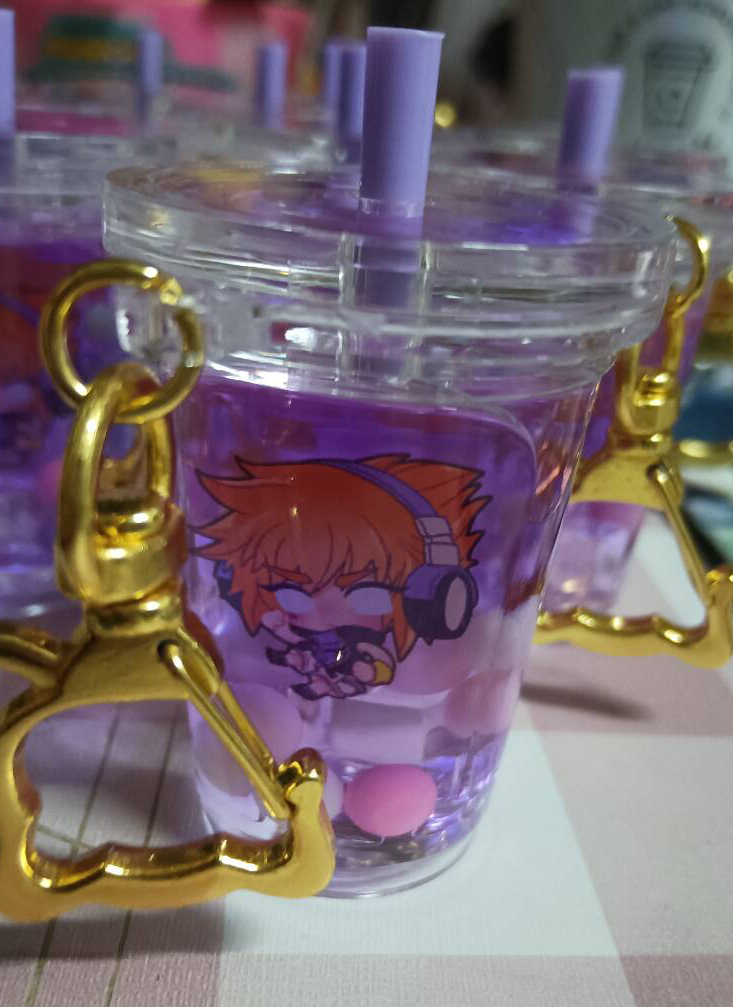 【LIQUID KEYCHAINS】the world ends with you