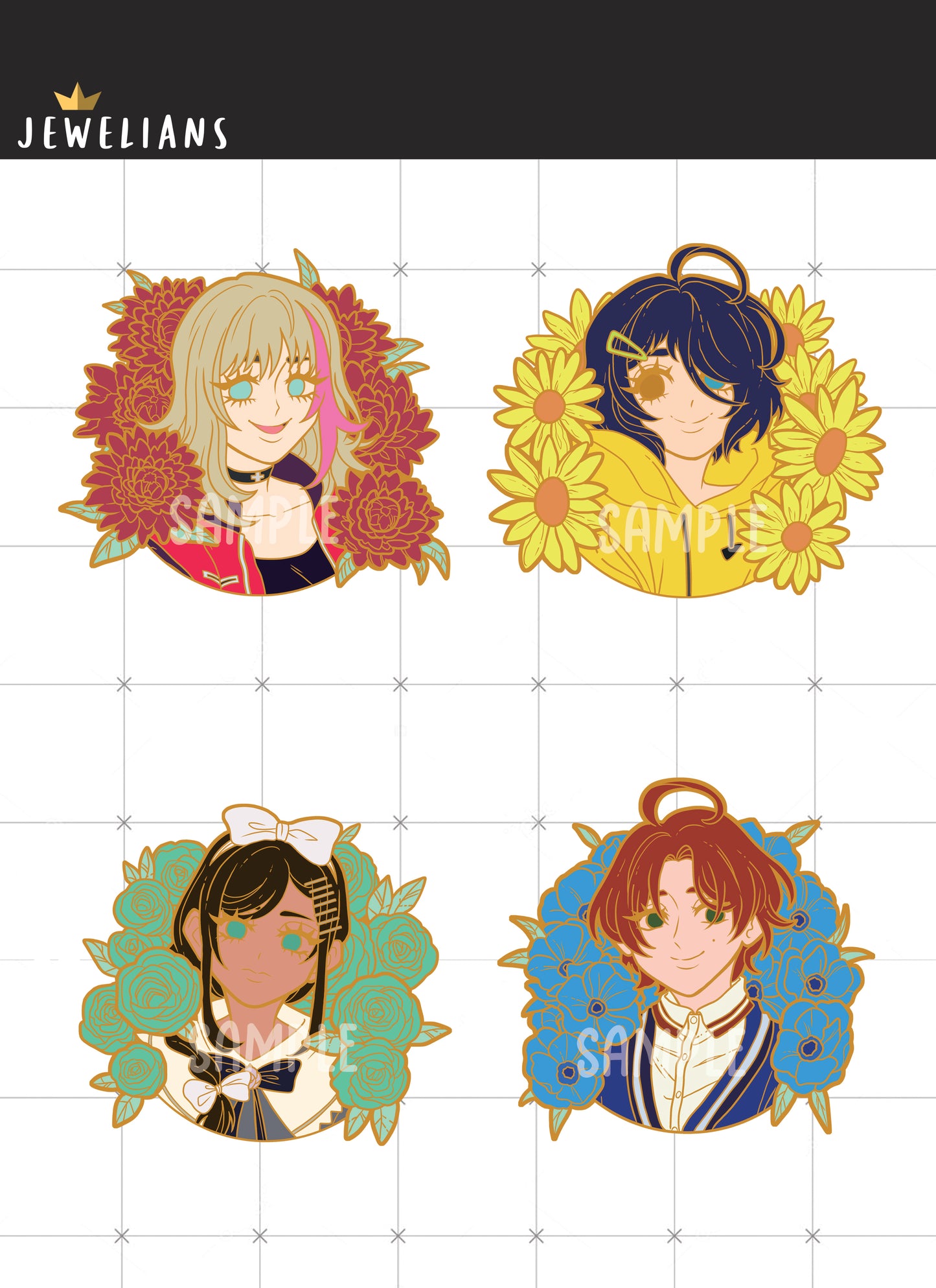 【ENAMEL PINS】wonder egg priority