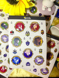 【STICKER SHEET】twisted wonderland frames