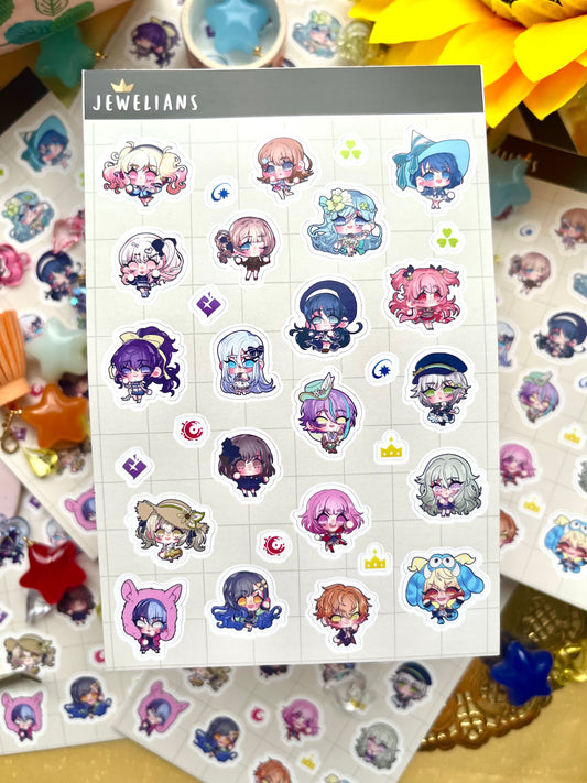 【STICKER SHEET】project sekai colorful stage!