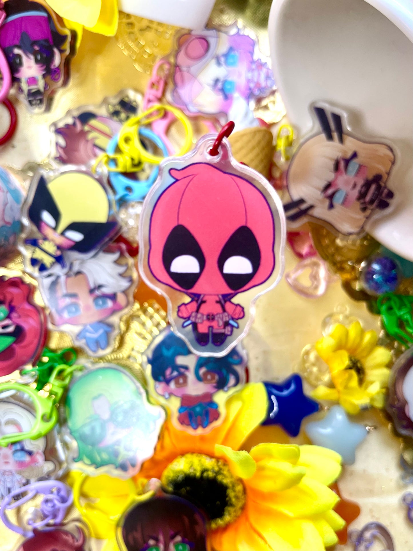 【KEYCHAINS】marvel minis