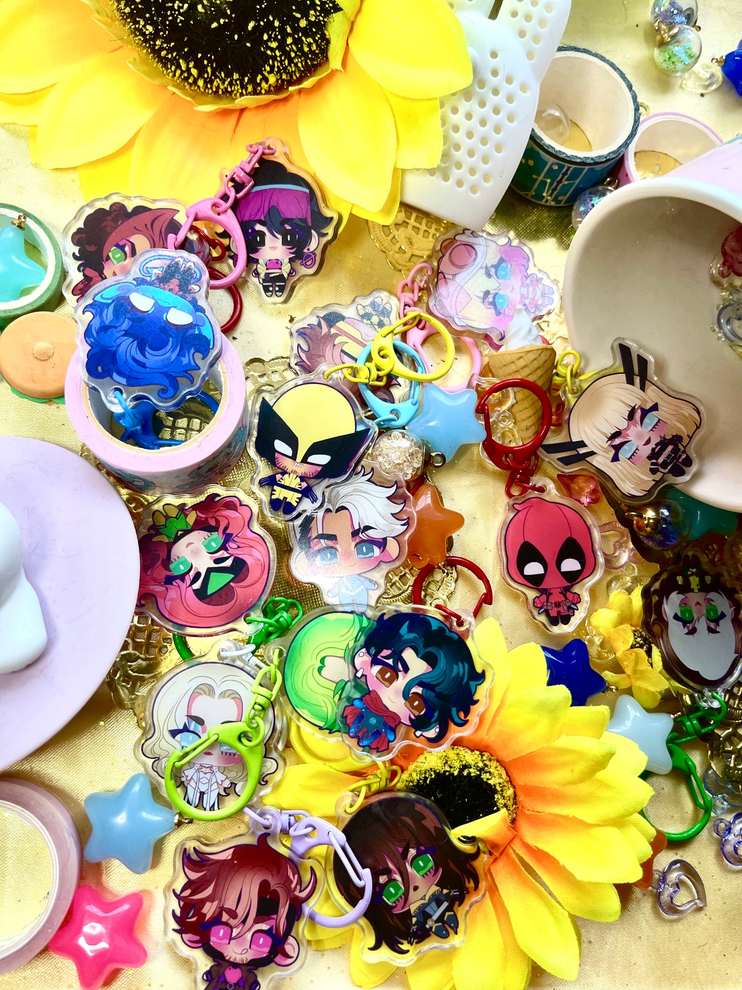 【KEYCHAINS】marvel minis