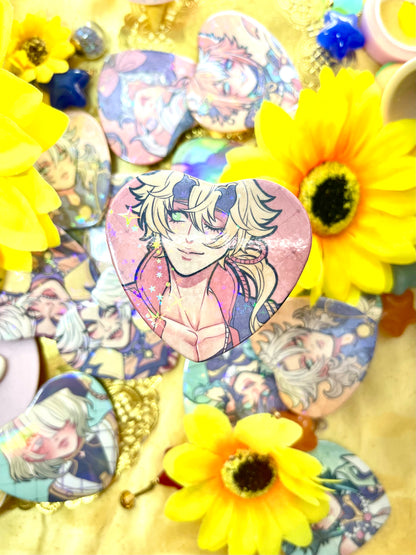 【HEART BUTTONS】genshin impact