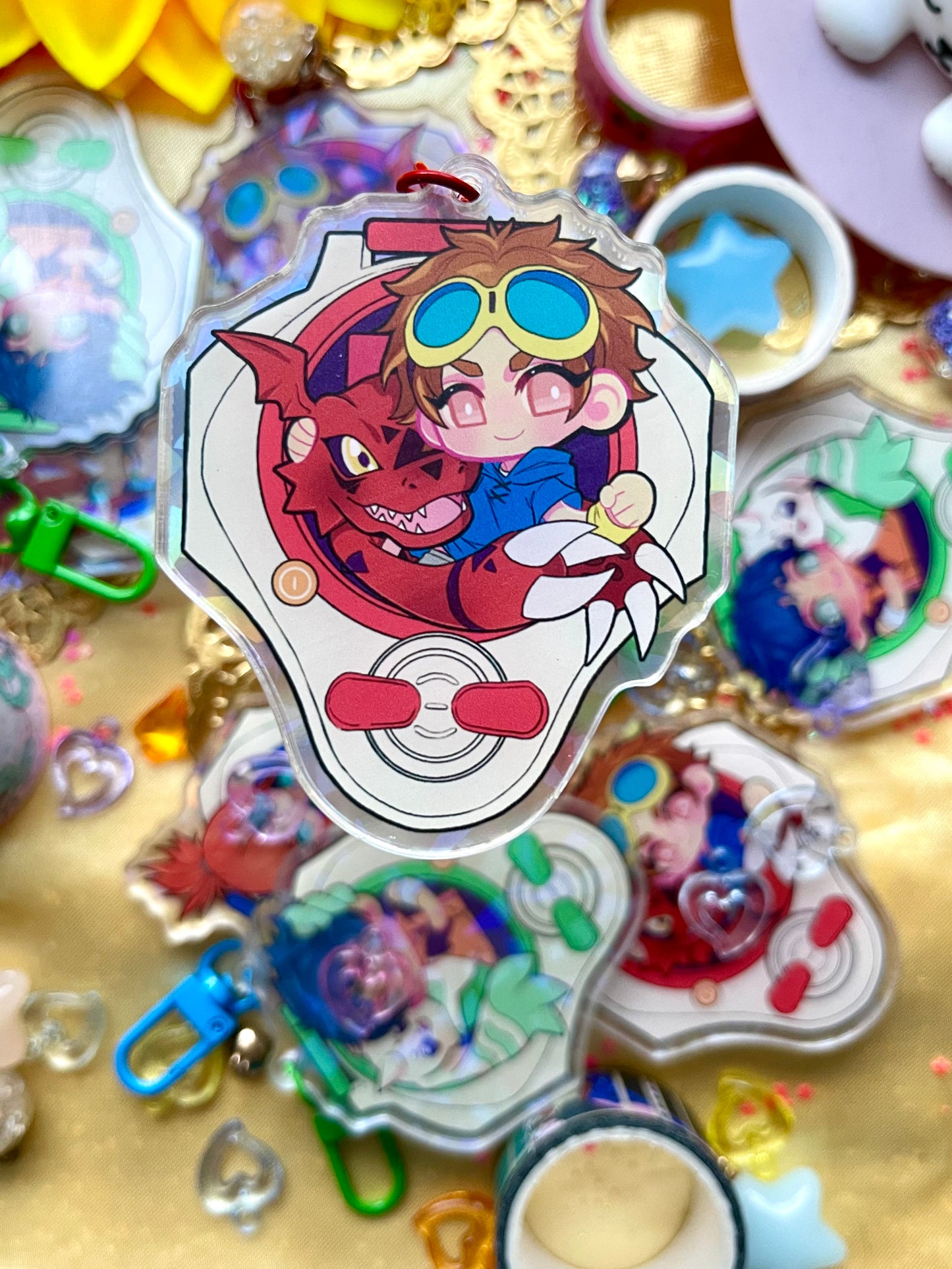 【KEYCHAINS】digimon tamers