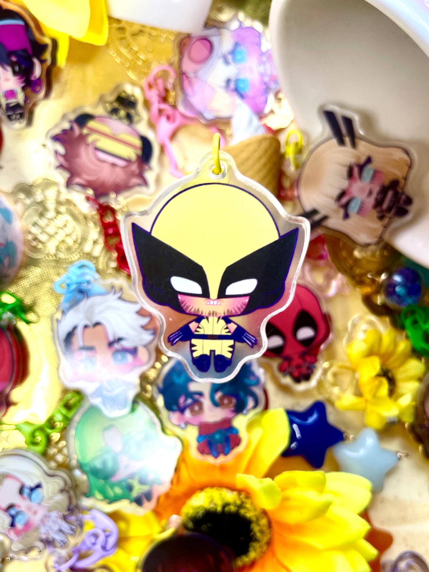 【KEYCHAINS】marvel minis