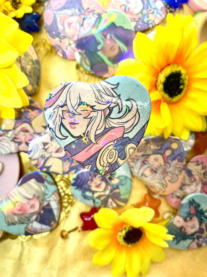 【HEART BUTTONS】genshin impact