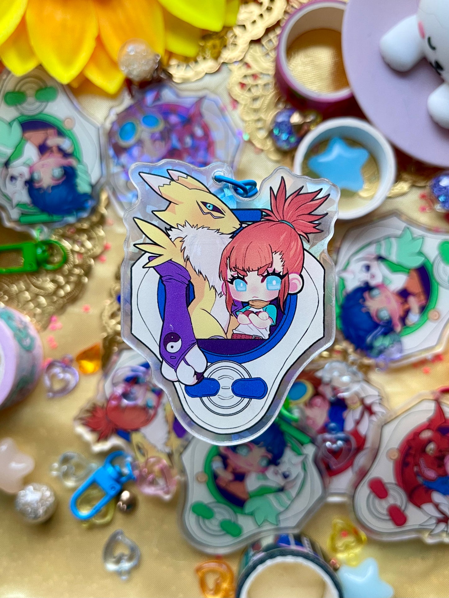 【KEYCHAINS】digimon tamers
