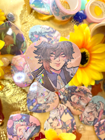【HEART BUTTONS】genshin impact