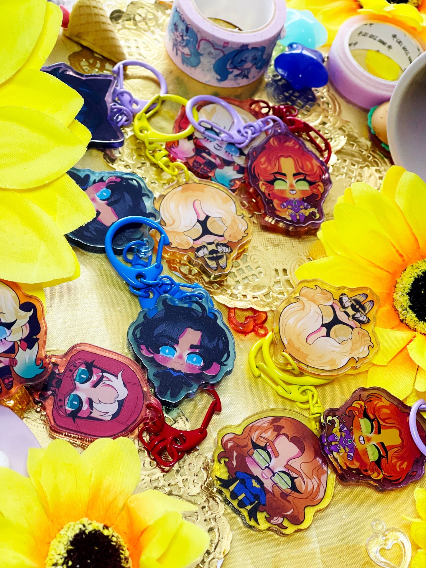 【ACRYLIC KEYCHAINS】dc comics